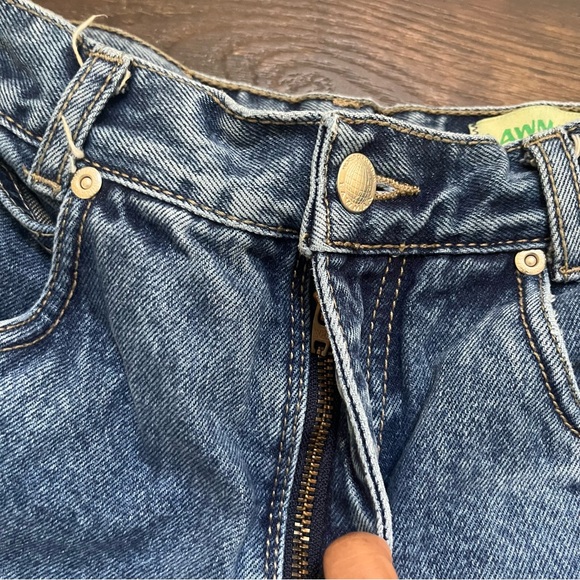 Vintage Lawman Spellout high rise denim rodeo western jeans Sz 7 24” x 30” - Picture 6 of 12